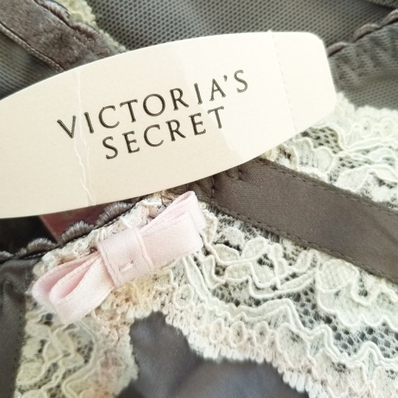 Victoria's Secret Vintage Very Sexy Bustier Corset Garter Dress Thong Panty NWT - Picture 15 of 16